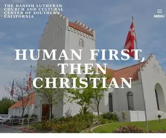 Danishchurchsocal.com(The Danish Lutheran Church and Cultural Center of Southern California) Screenshot