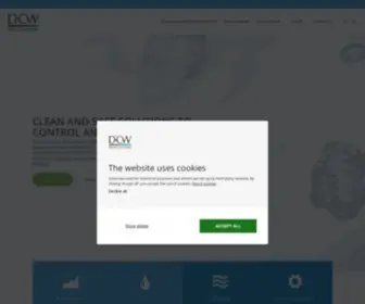 Danishcleanwater.com(We provide the solution to natural water management) Screenshot