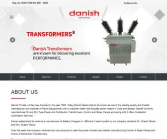 Danish.co.in(Quality Power Equipment Manufacturer & Exporter) Screenshot