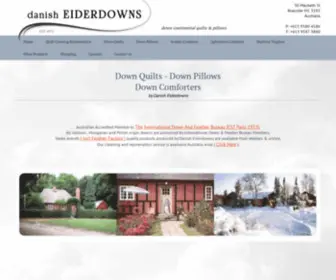 Danisheiderdowns.com.au(Down Quilts) Screenshot