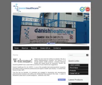 Danishhealthcare.in(Danishhealthcare) Screenshot