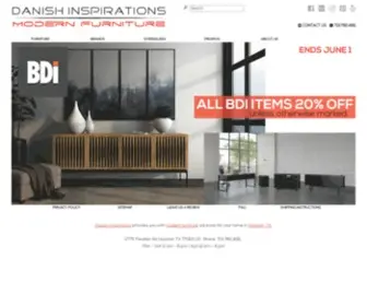 Danishinspirations.com(Modern Furniture Store) Screenshot
