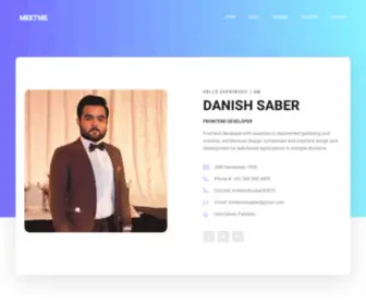 Danishsaber.com(Danish Saber) Screenshot