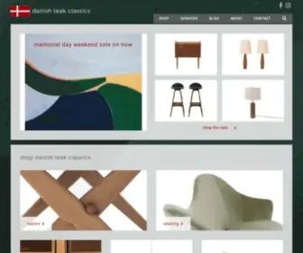 Danishteakclassics.com(Vintage Midcentury Modern Danish Furniture) Screenshot