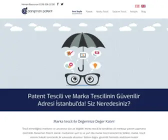Danismanpatent.com(Danışman Patent) Screenshot