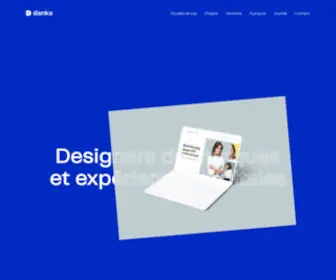 Danka.fr(Danka agence web & digitale full) Screenshot