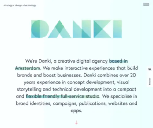 Danki.com(Creative Digital Agency Amsterdam) Screenshot