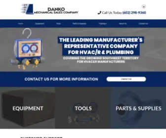 Dankomsc.com(Danko Mechanical Sales Company) Screenshot