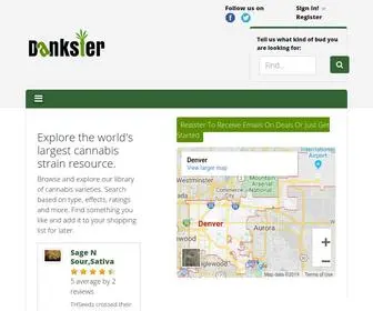 Dankster.com(Cannabis varieties) Screenshot