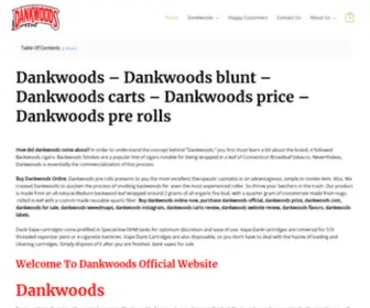 Dankwoodsinc.com(Dankwoods price) Screenshot