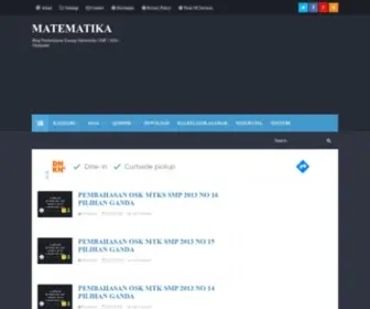 Danlajanto.com(Blog tentang pembelajaran konsep matematika SMP) Screenshot