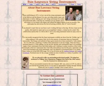 Danlawrenceviolins.com(Dan Lawrence) Screenshot