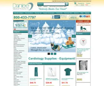 Danleemedical.com(Medical/Cardiology Equipment & Supplies Store Online) Screenshot