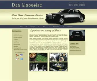 Danlimousine.com(Dan Limousine) Screenshot