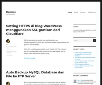 Danlogs.com(Personal Weblog) Screenshot