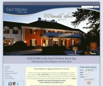 Danlwebsterinn.com(Dan'l Webster Inn & Spa) Screenshot