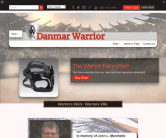 Danmarwarrior.com(Danmar Wrestling) Screenshot