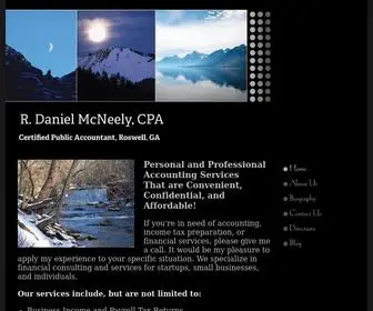 DanmcneelycPa.com(Dan McNeely CPA) Screenshot