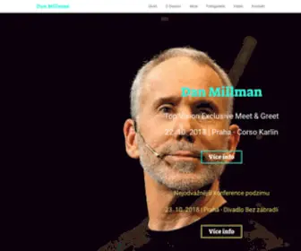 Danmillman.cz(Dan Millman) Screenshot