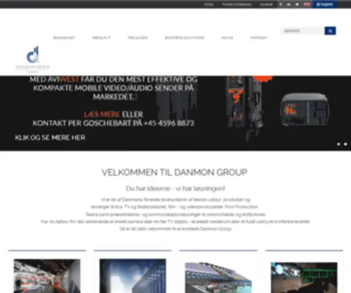 Danmon.dk(Danmon Group) Screenshot