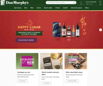 Danmurphys.com.au(Buy Wine) Screenshot