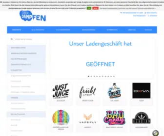 Dann-Lieber-Dampfen.de(E-Zigaretten, Aromen, Liquids, Basen, Zubehör) Screenshot