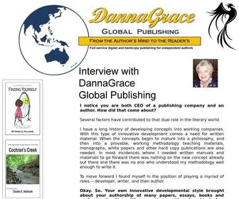 Dannagrace.com(Danna Grace Global Publishing) Screenshot