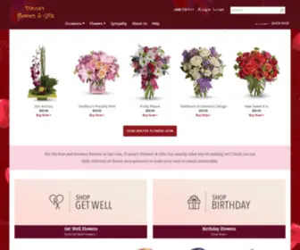 Dannasflowers.com(San Jose Florist) Screenshot