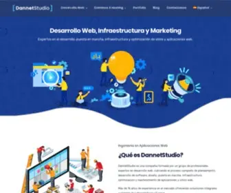 Dannetstudio.com(Ingeniería en Aplicaciones Web) Screenshot