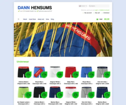 Dannhensums.com(Salekortingen) Screenshot