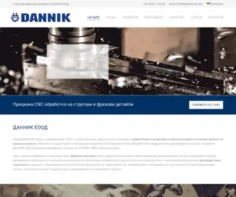 Dannik-BG.com(Стругови и фрезови детайли) Screenshot