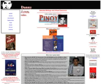 Dannyarao.com(Danny Arao online) Screenshot