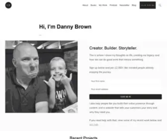 Dannybrown.me(Danny Brown) Screenshot