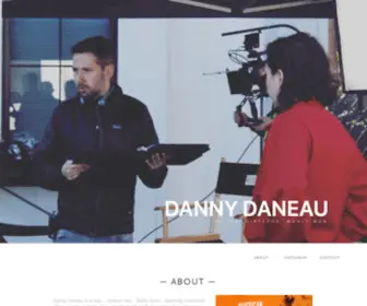 Dannydaneau.com(The virtual home of Danny Daneau) Screenshot
