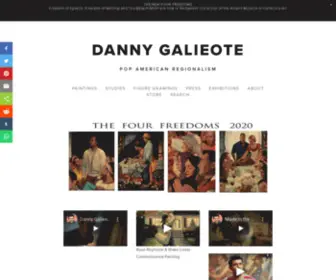 Dannygalieote.com(Danny Galieote) Screenshot