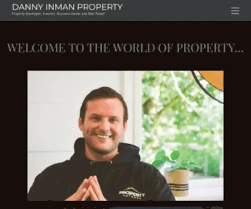 Dannyinmanproperty.com(ABOUT ME My name) Screenshot
