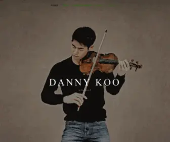 Dannykooviolin.com(Danny Koo) Screenshot