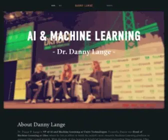 Dannylange.ai(Danny Lange) Screenshot