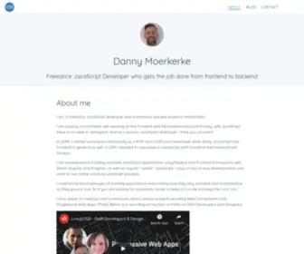 Dannymoerkerke.com(Danny Moerkerke) Screenshot