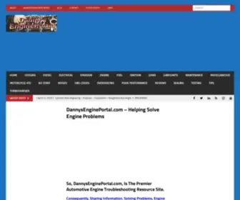 Dannysengineportal.com(Helping Solve Engine Problems) Screenshot