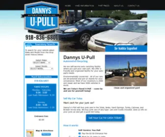 Dannysupull.com(Used Auto Parts) Screenshot