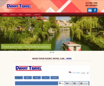 Dannytravel.com(Danny Travel) Screenshot