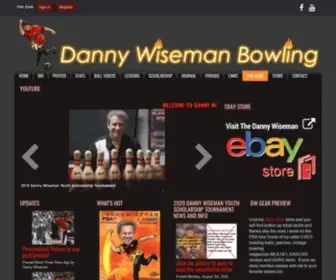 Dannywisemanbowling.com(Danny Wiseman Bowling) Screenshot