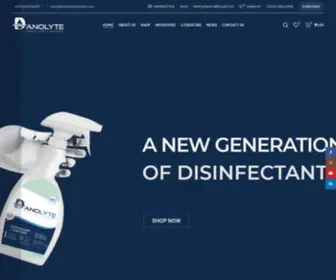 Danolytedisinfectant.com(EPA Approved Alcohol) Screenshot