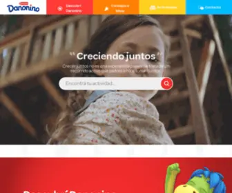 Danonino.com.ar(Creciendo juntos) Screenshot