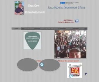 Danorrproject.com(Dan Orr Live Entertainment) Screenshot