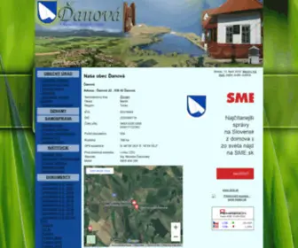 Danova.sk(OBECNÝ ÚRAD) Screenshot