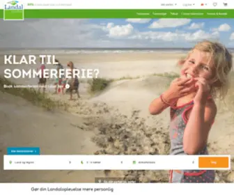 Danparcs.dk(Familieferie på ferieparker i Danmark) Screenshot