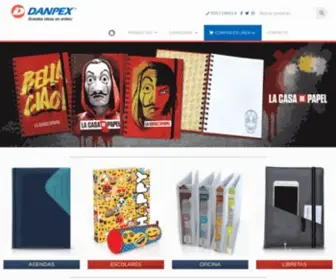 Danpex.com.mx(Grandes Ideas en Orden) Screenshot