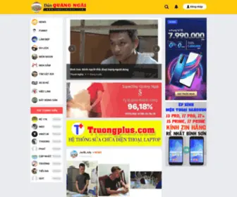 Danquangngai.com(Nơi) Screenshot